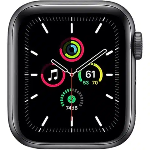Apple watch SE with strap, Space Grey Aluminium