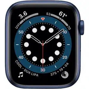 Apple Watch Series 6 (Cellular) with strap, Space Grey Aluminium, 44mm